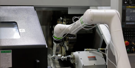 machine tending robot